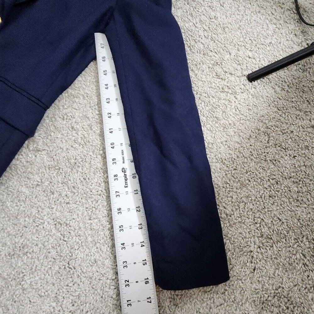 J. Crew Women's Blue Keating Blazer Wool Blend Single Vent Size 00 Style 28639 - Picture 11 of 14